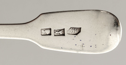 Cape Silver Teaspoon - Jacobus Vos, CVNO Schultz